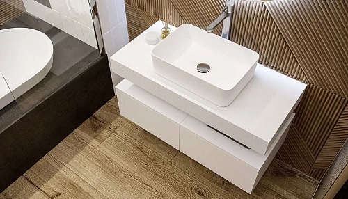 Тумба под раковину Velvex Unit 50, высота 27 бежевый шёлк tpUNI.50.H27.Y-215 Тумба под раковину Velvex Unit 50, высота 27 бежевый шёлк tpUNI.50.H27.Y-215