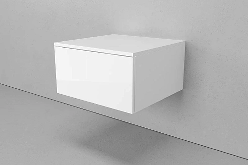 Тумба под раковину Velvex Unit 50, высота 27 белый лед tpUNI.50.H27.Y-223 Тумба под раковину Velvex Unit 50, высота 27 белый лед tpUNI.50.H27.Y-223