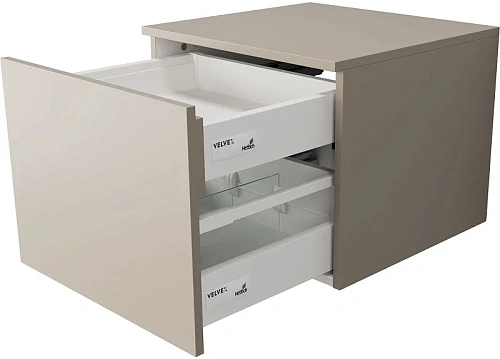 Тумба под раковину Velvex Unit 50, высота 40 бежевый шёлк tpUNI.50.H40.Y.VY-215 Тумба под раковину Velvex Unit 50, высота 40 бежевый шёлк tpUNI.50.H40.Y.VY-215