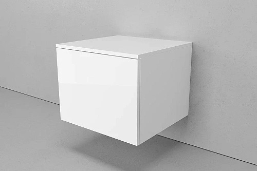 Тумба под раковину Velvex Unit 50, высота 40 белый лед tpUNI.50.H40.Y.VY-223 Тумба под раковину Velvex Unit 50, высота 40 белый лед tpUNI.50.H40.Y.VY-223