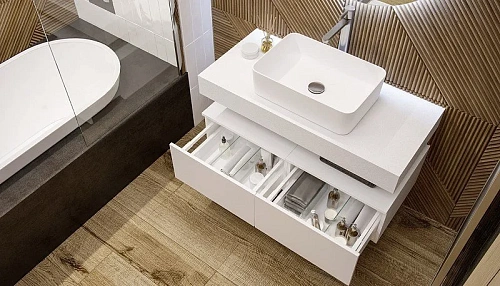 Тумба под раковину Velvex Unit 60, высота 27 шелк шампань tpUNI.60.H27.Y-221 Тумба под раковину Velvex Unit 60, высота 27 шелк шампань tpUNI.60.H27.Y-221