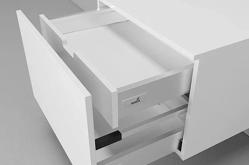 Тумба под раковину Velvex Unit 60, высота 40 белый матовый tpUNI.60.H40.Y.VY-211 Тумба под раковину Velvex Unit 60, высота 40 белый матовый tpUNI.60.H40.Y.VY-211