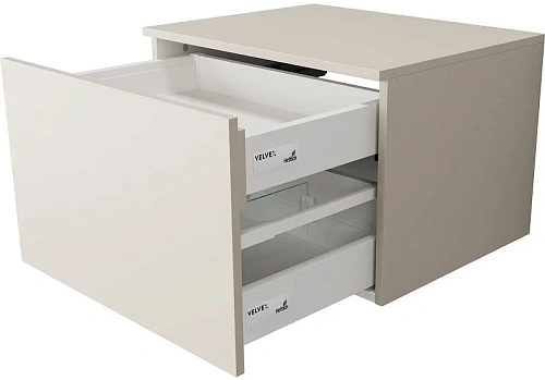 Тумба под раковину Velvex Unit 60, высота 40 шёлк шампань tpUNI.60.H40.Y.VY-221 Тумба под раковину Velvex Unit 60, высота 40 шёлк шампань tpUNI.60.H40.Y.VY-221