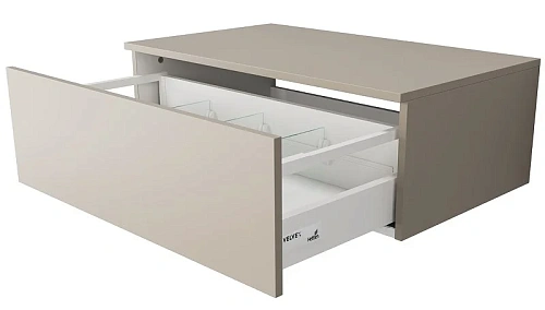 Тумба под раковину Velvex Unit 80, высота 27 бежевый шёлк tpUNI.80.H27.Y-215 Тумба под раковину Velvex Unit 80, высота 27 бежевый шёлк tpUNI.80.H27.Y-215