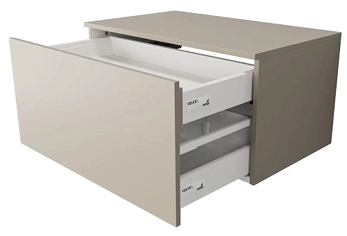 Тумба под раковину Velvex Unit 80, высота 40 бежевый шёлк tpUNI.80.H40.Y.VY-215 Тумба под раковину Velvex Unit 80, высота 40 бежевый шёлк tpUNI.80.H40.Y.VY-215