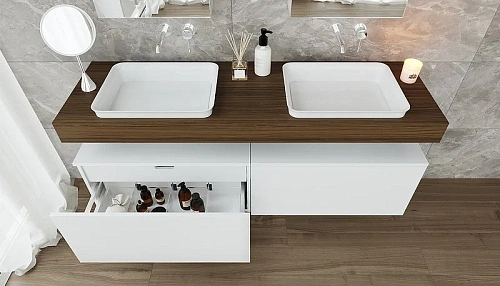 Тумба под раковину Velvex Unit 80, высота 40 шелк шампань tpUNI.80.H40.Y.VY-221 Тумба под раковину Velvex Unit 80, высота 40 шелк шампань tpUNI.80.H40.Y.VY-221