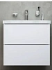 Тумба с раковиной AM.PM Gem M90-FHX0602-WC0602WG подвесная, 60 см, 2 ящика push-to-open, белый