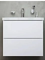 Тумба с раковиной AM.PM Gem M90-FHX0602-WC0602WG подвесная, 60 см, 2 ящика push-to-open, белый Тумба с раковиной AM.PM Gem M90-FHX0602-WC0602WG подвесная, 60 см, 2 ящика push-to-open, белый