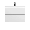 Тумба с раковиной AM.PM Gem M90-FHX0752-WC0752WG подвесная, 75 см, 2 ящика push-to-open, белый Тумба с раковиной AM.PM Gem M90-FHX0752-WC0752WG подвесная, 75 см, 2 ящика push-to-open, белый