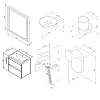 Тумба с раковиной AM.PM X-Joy BK85GI со смесителем и аксессуарами и зеркалом Тумба с раковиной AM.PM X-Joy BK85GI со смесителем и аксессуарами и зеркалом