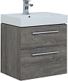 Тумба с раковиной Aquanet Nova 60 дуб рошелье (2 ящика) 00242278 + 00242905 Тумба с раковиной Aquanet Nova 60 дуб рошелье (2 ящика) 00242278 + 00242905