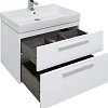 Тумба с раковиной Aquanet Nova 75 белый (2 ящика) 00245254 Тумба с раковиной Aquanet Nova 75 белый (2 ящика) 00245254