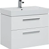 Тумба с раковиной Aquanet Nova 75 белый (2 ящика) 00245254 Тумба с раковиной Aquanet Nova 75 белый (2 ящика) 00245254