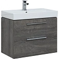 Тумба с раковиной Aquanet Nova 75 дуб рошелье (2 ящика) 00245255 Тумба с раковиной Aquanet Nova 75 дуб рошелье (2 ящика) 00245255