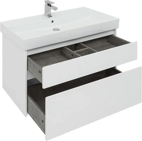 Тумба с раковиной Aquanet Nova Lite 100 белый (2 ящика) 00245252 Тумба с раковиной Aquanet Nova Lite 100 белый (2 ящика) 00245252