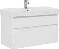 Тумба с раковиной Aquanet Nova Lite 100 белый (2 ящика) 00245252 Тумба с раковиной Aquanet Nova Lite 100 белый (2 ящика) 00245252