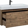Тумба с раковиной Aquanet Nova Lite 100 дуб рустикальный (1 ящик) 00254700 Тумба с раковиной Aquanet Nova Lite 100 дуб рустикальный (1 ящик) 00254700