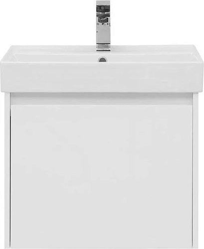 Тумба с раковиной Aquanet Nova Lite 60 белый (1 ящик) 00242574 + 00242905 Тумба с раковиной Aquanet Nova Lite 60 белый (1 ящик) 00242574 + 00242905