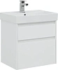 Тумба с раковиной Aquanet Nova Lite 60 белый (2 ящика) 00242575 + 00242905 Тумба с раковиной Aquanet Nova Lite 60 белый (2 ящика) 00242575 + 00242905