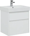 Тумба с раковиной Aquanet Nova Lite 60 белый (2 ящика) 00242575 + 00242905 Тумба с раковиной Aquanet Nova Lite 60 белый (2 ящика) 00242575 + 00242905