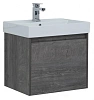 Тумба с раковиной Aquanet Nova Lite 60 дуб рошелье (1 ящик) 00245239