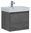 Тумба с раковиной Aquanet Nova Lite 60 дуб рошелье (1 ящик) 00245239 Тумба с раковиной Aquanet Nova Lite 60 дуб рошелье (1 ящик) 00245239