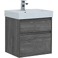 Тумба с раковиной Aquanet Nova Lite 60 дуб рошелье (2 ящика) 00245241 Тумба с раковиной Aquanet Nova Lite 60 дуб рошелье (2 ящика) 00245241