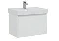Тумба с раковиной Aquanet Nova Lite 75 белый (1 ящик) 00242275 + 00242338 Тумба с раковиной Aquanet Nova Lite 75 белый (1 ящик) 00242275 + 00242338