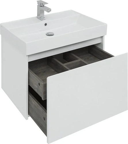 Тумба с раковиной Aquanet Nova Lite 75 белый (1 ящик) 00245243 Тумба с раковиной Aquanet Nova Lite 75 белый (1 ящик) 00245243