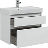 Тумба с раковиной Aquanet Nova Lite 75 белый (2 ящика) 00242272 + 00242338 Тумба с раковиной Aquanet Nova Lite 75 белый (2 ящика) 00242272 + 00242338
