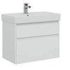 Тумба с раковиной Aquanet Nova Lite 75 белый (2 ящика) 00242272 + 00242338 Тумба с раковиной Aquanet Nova Lite 75 белый (2 ящика) 00242272 + 00242338