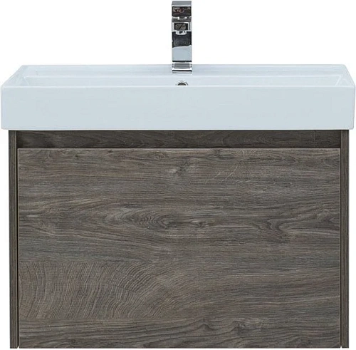 Тумба с раковиной Aquanet Nova Lite 75 дуб рошелье (1 ящик) 00242274 + 00242338 Тумба с раковиной Aquanet Nova Lite 75 дуб рошелье (1 ящик) 00242274 + 00242338