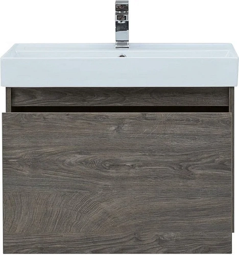 Тумба с раковиной Aquanet Nova Lite 75 дуб рошелье (1 ящик) 00242274 + 00242338 Тумба с раковиной Aquanet Nova Lite 75 дуб рошелье (1 ящик) 00242274 + 00242338