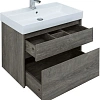 Тумба с раковиной Aquanet Nova Lite 75 дуб рошелье (2 ящика) 00242273 + 00242338 Тумба с раковиной Aquanet Nova Lite 75 дуб рошелье (2 ящика) 00242273 + 00242338