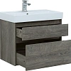 Тумба с раковиной Aquanet Nova Lite 75 дуб рошелье (2 ящика) 00242273 + 00242338 Тумба с раковиной Aquanet Nova Lite 75 дуб рошелье (2 ящика) 00242273 + 00242338