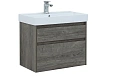 Тумба с раковиной Aquanet Nova Lite 75 дуб рошелье (2 ящика) 00242273 + 00242338 Тумба с раковиной Aquanet Nova Lite 75 дуб рошелье (2 ящика) 00242273 + 00242338