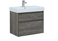 Тумба с раковиной Aquanet Nova Lite 75 дуб рошелье (2 ящика) 00242273 + 00242338 Тумба с раковиной Aquanet Nova Lite 75 дуб рошелье (2 ящика) 00242273 + 00242338