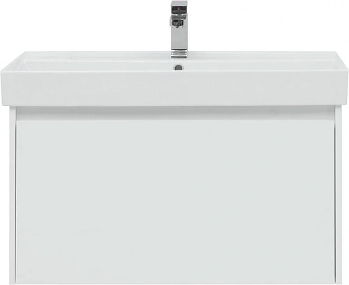 Тумба с раковиной Aquanet Nova Lite 90 белый (1 ящик) 00242257 + 00242906 Тумба с раковиной Aquanet Nova Lite 90 белый (1 ящик) 00242257 + 00242906