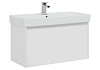 Тумба с раковиной Aquanet Nova Lite 90 белый (1 ящик) 00242257 + 00242906 Тумба с раковиной Aquanet Nova Lite 90 белый (1 ящик) 00242257 + 00242906