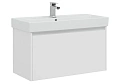 Тумба с раковиной Aquanet Nova Lite 90 белый (1 ящик) 00242257 + 00242906 Тумба с раковиной Aquanet Nova Lite 90 белый (1 ящик) 00242257 + 00242906