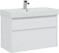 Тумба с раковиной Aquanet Nova Lite 90 белый (2 ящика) 00242268 + 00242906 Тумба с раковиной Aquanet Nova Lite 90 белый (2 ящика) 00242268 + 00242906