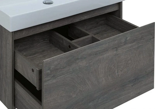 Тумба с раковиной Aquanet Nova Lite 90 дуб рошелье (1 ящик) 00245246 Тумба с раковиной Aquanet Nova Lite 90 дуб рошелье (1 ящик) 00245246