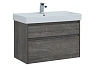 Тумба с раковиной Aquanet Nova Lite 90 дуб рошелье (2 ящика) 00242267 + 00242906 Тумба с раковиной Aquanet Nova Lite 90 дуб рошелье (2 ящика) 00242267 + 00242906