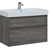 Тумба с раковиной Aquanet Nova Lite 90 дуб рошелье (2 ящика) 00242267 + 00242906 Тумба с раковиной Aquanet Nova Lite 90 дуб рошелье (2 ящика) 00242267 + 00242906