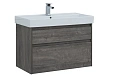 Тумба с раковиной Aquanet Nova Lite 90 дуб рошелье (2 ящика) 00242267 + 00242906 Тумба с раковиной Aquanet Nova Lite 90 дуб рошелье (2 ящика) 00242267 + 00242906