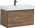Тумба с раковиной Aquanet Nova Lite 90 дуб рустикальный (1 ящик) 00254698 Тумба с раковиной Aquanet Nova Lite 90 дуб рустикальный (1 ящик) 00254698