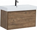 Тумба с раковиной Aquanet Nova Lite 90 дуб рустикальный (1 ящик) 00254698 Тумба с раковиной Aquanet Nova Lite 90 дуб рустикальный (1 ящик) 00254698