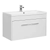 Тумба с раковиной Aquanet Августа 100 белый 00287686