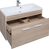 Тумба с раковиной Aquanet Августа 100 дуб сонома 00210021+00204096 Тумба с раковиной Aquanet Августа 100 дуб сонома 00210021+00204096