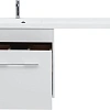 Тумба с раковиной Aquanet Августа 120 L белый 00239565 + 00210026 Тумба с раковиной Aquanet Августа 120 L белый 00239565 + 00210026